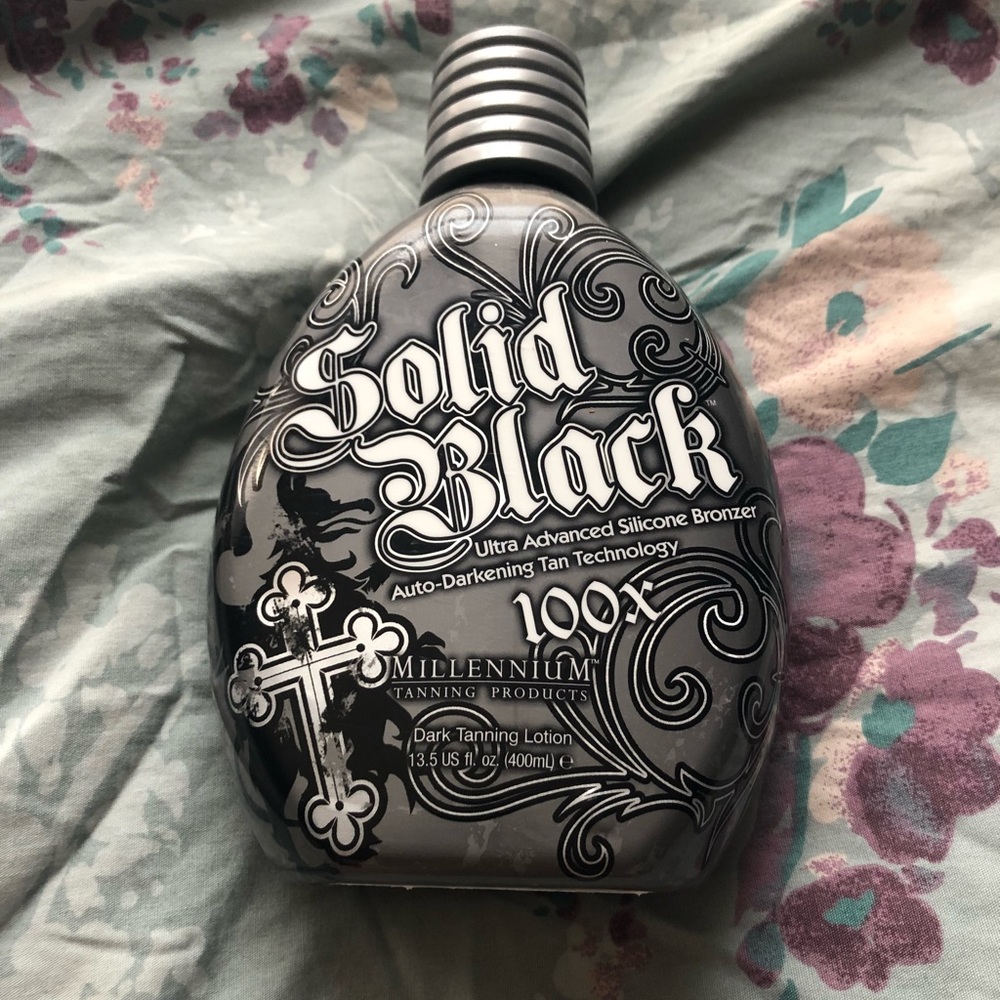Solid Black Tanning Lotion 13.5 fl oz